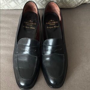 Carmina Albaladejo Heeled Leather Loafers in 7.5